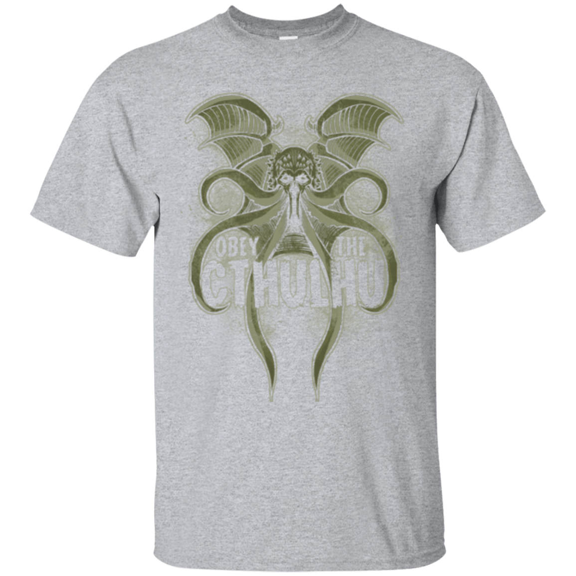 T-Shirts Sport Grey / Small Obey the Cthulhu T-Shirt