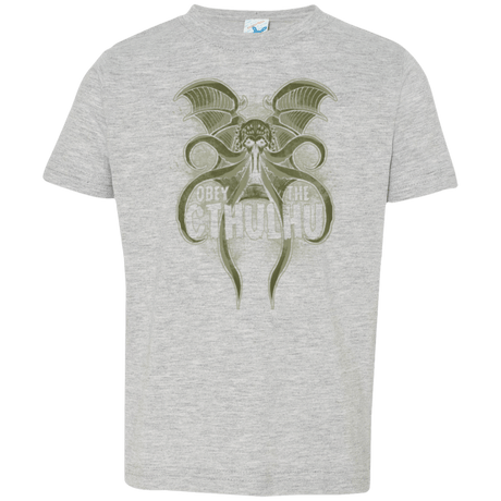 T-Shirts Heather / 2T Obey the Cthulhu Toddler Premium T-Shirt