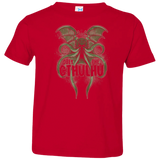 T-Shirts Red / 2T Obey the Cthulhu Toddler Premium T-Shirt