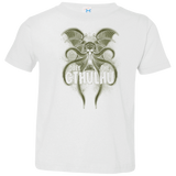 T-Shirts White / 2T Obey the Cthulhu Toddler Premium T-Shirt