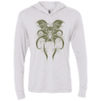 T-Shirts Heather White / X-Small Obey the Cthulhu Triblend Long Sleeve Hoodie Tee