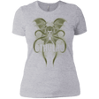 T-Shirts Heather Grey / X-Small Obey the Cthulhu Women's Premium T-Shirt