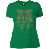 T-Shirts Kelly Green / X-Small Obey the Cthulhu Women's Premium T-Shirt