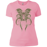 T-Shirts Light Pink / X-Small Obey the Cthulhu Women's Premium T-Shirt