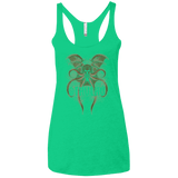 Obey the Cthulhu Women's Triblend Racerback Tank