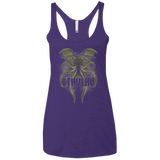 Obey the Cthulhu Women's Triblend Racerback Tank