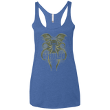 Obey the Cthulhu Women's Triblend Racerback Tank
