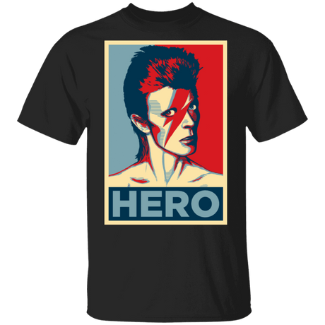 T-Shirts Black / S Obey the HERO T-Shirt