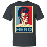 T-Shirts Dark Heather / S Obey the HERO T-Shirt