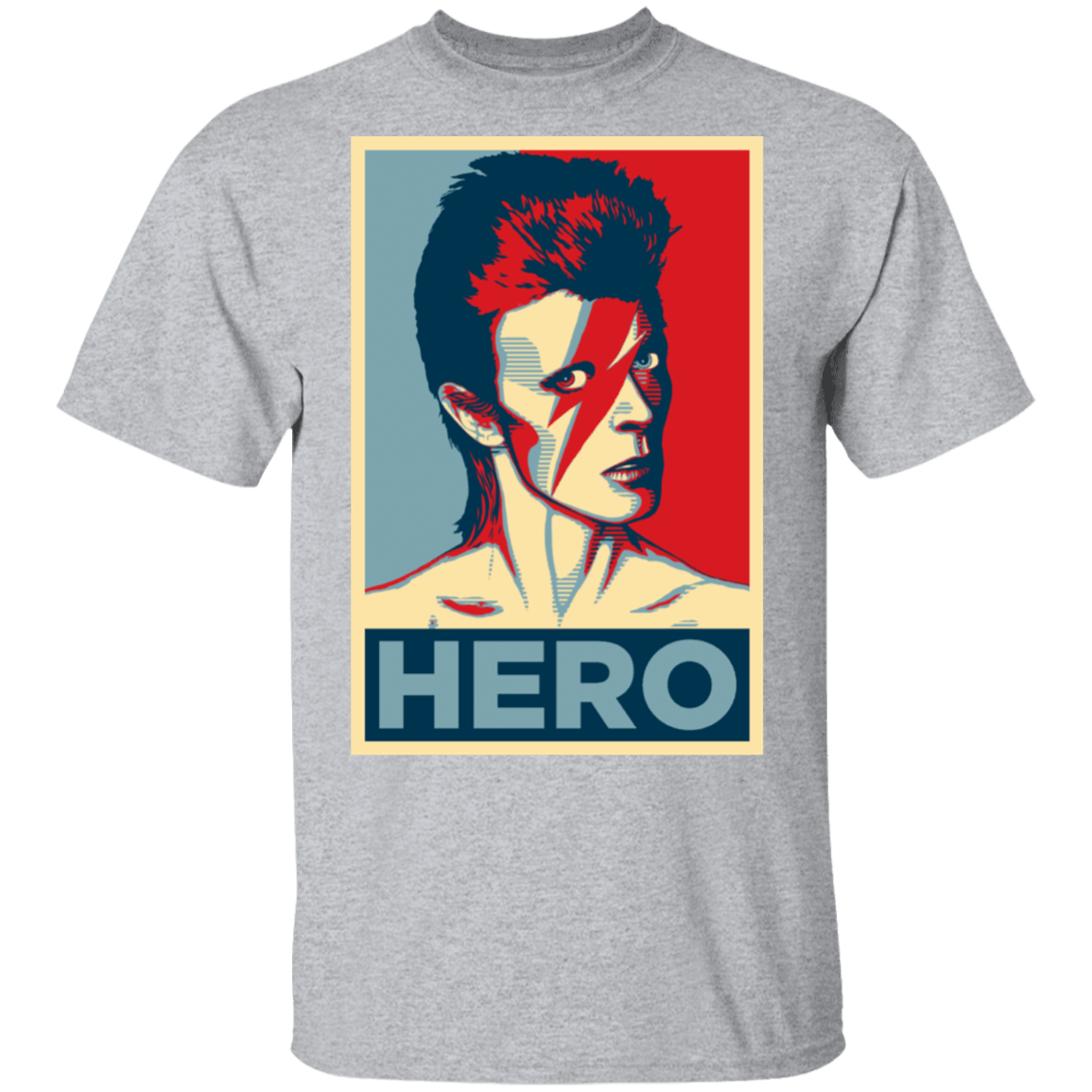 T-Shirts Sport Grey / S Obey the HERO T-Shirt