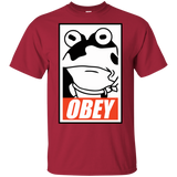 T-Shirts Cardinal / S Obey the Hypnotoad T-Shirt