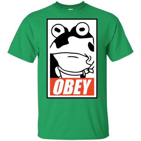 T-Shirts Irish Green / S Obey the Hypnotoad T-Shirt