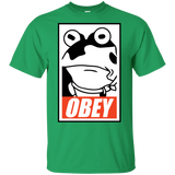 T-Shirts Irish Green / S Obey the Hypnotoad T-Shirt