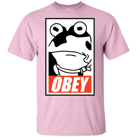 T-Shirts Light Pink / S Obey the Hypnotoad T-Shirt