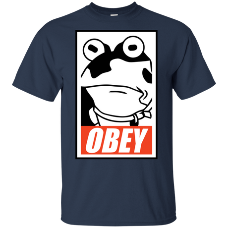 T-Shirts Navy / S Obey the Hypnotoad T-Shirt