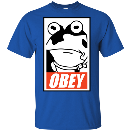 T-Shirts Royal / S Obey the Hypnotoad T-Shirt