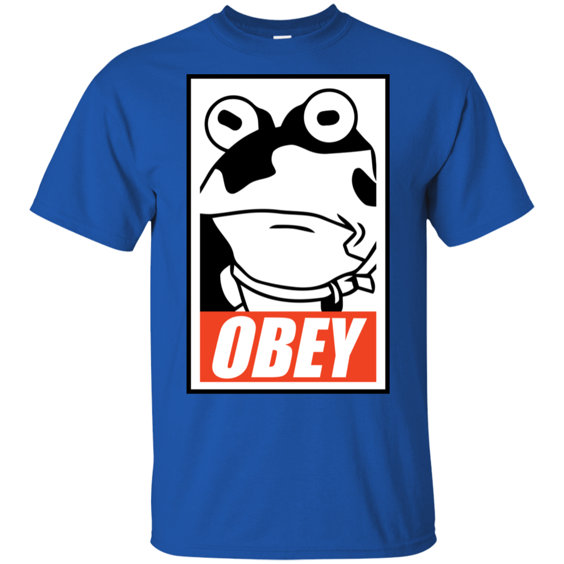 T-Shirts Royal / S Obey the Hypnotoad T-Shirt