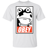 T-Shirts White / S Obey the Hypnotoad T-Shirt