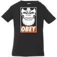 T-Shirts Black / 6 Months Obey the Titan Infant Premium T-Shirt