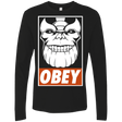 T-Shirts Black / S Obey the Titan Men's Premium Long Sleeve