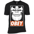 T-Shirts Black / X-Small Obey the Titan Men's Premium T-Shirt