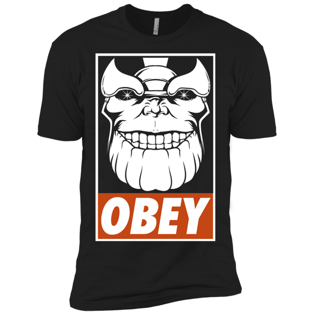 T-Shirts Black / X-Small Obey the Titan Men's Premium T-Shirt