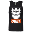 T-Shirts Black / S Obey the Titan Men's Premium Tank Top
