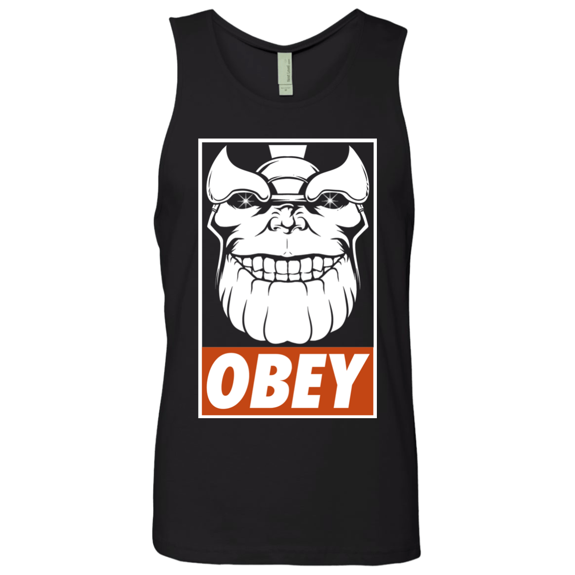 T-Shirts Black / S Obey the Titan Men's Premium Tank Top