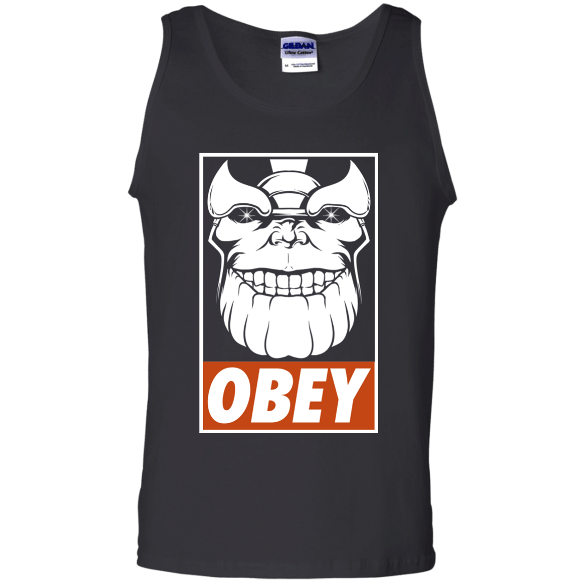 T-Shirts Black / S Obey the Titan Men's Tank Top