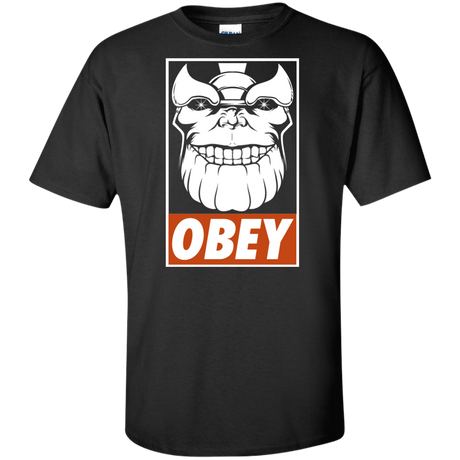 T-Shirts Black / XLT Obey the Titan Tall T-Shirt