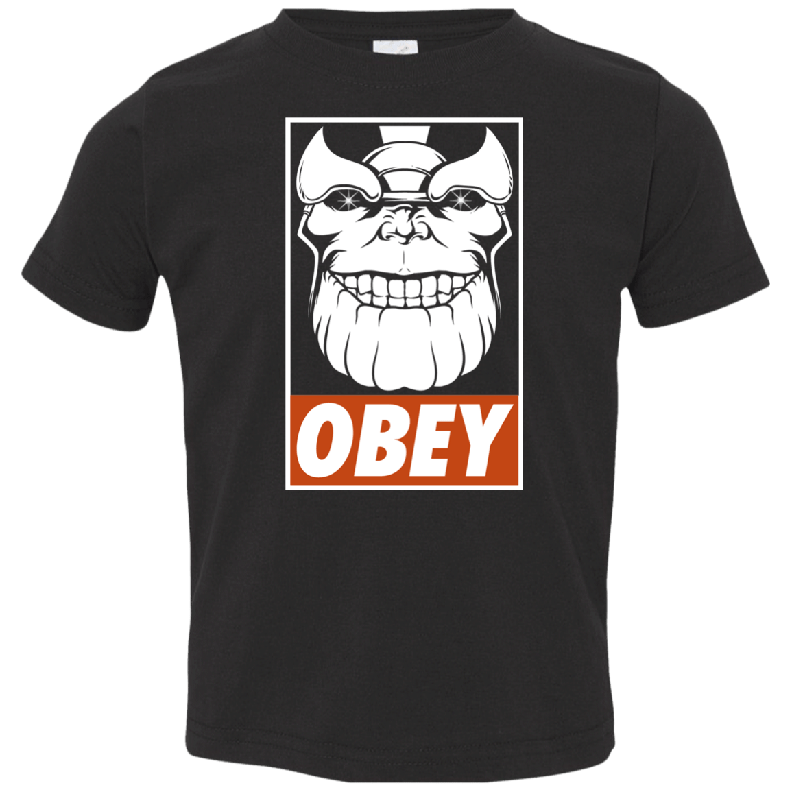 T-Shirts Black / 2T Obey the Titan Toddler Premium T-Shirt