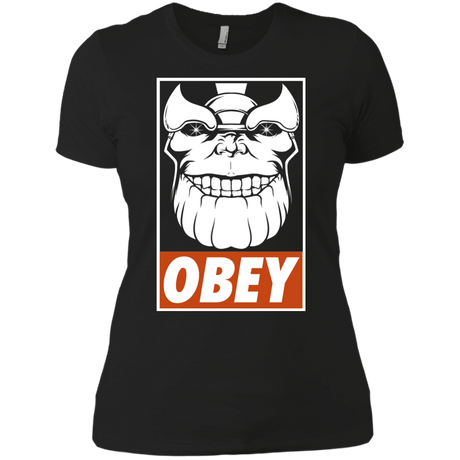 T-Shirts Black / X-Small Obey the Titan Women's Premium T-Shirt