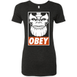 T-Shirts Vintage Black / S Obey the Titan Women's Triblend T-Shirt