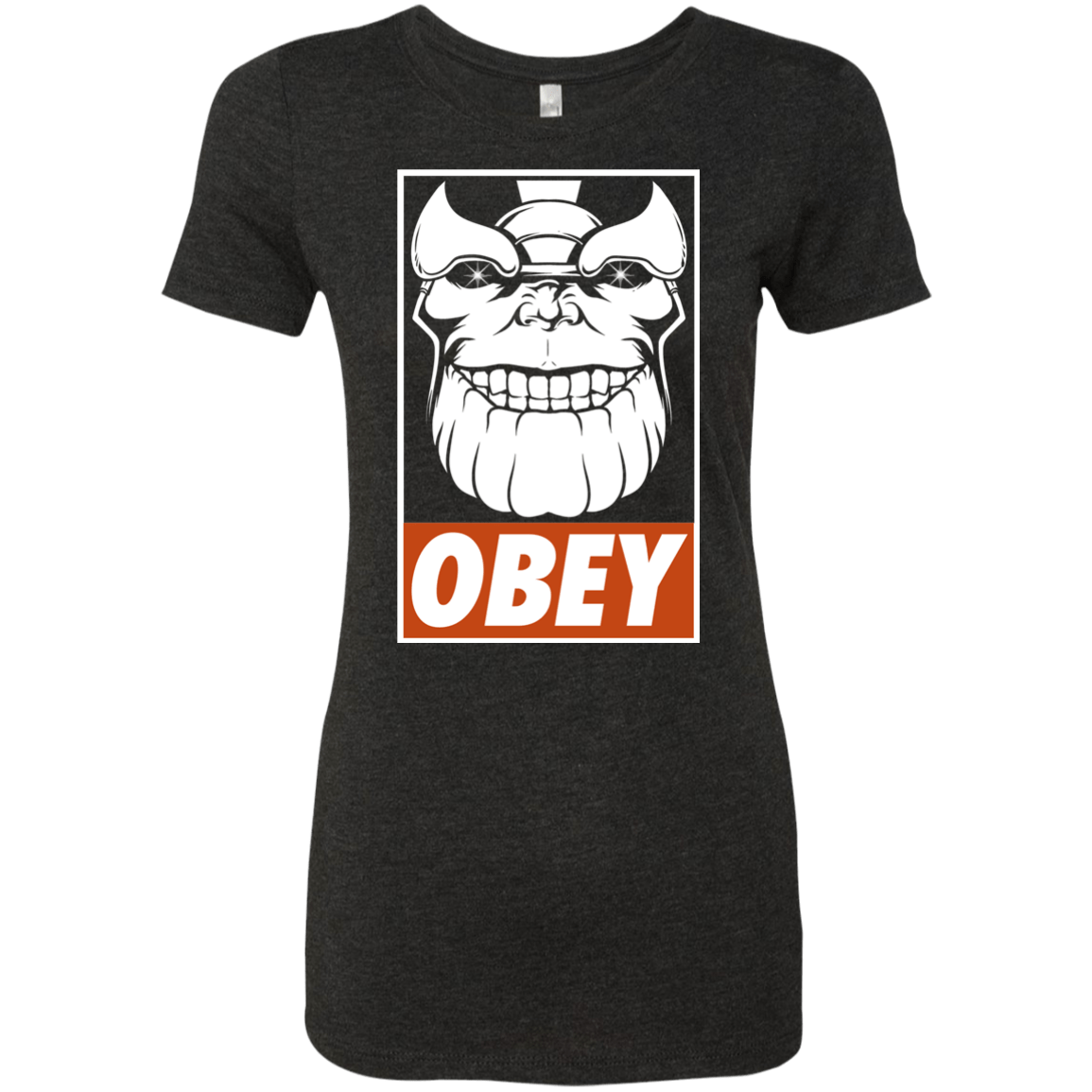 T-Shirts Vintage Black / S Obey the Titan Women's Triblend T-Shirt