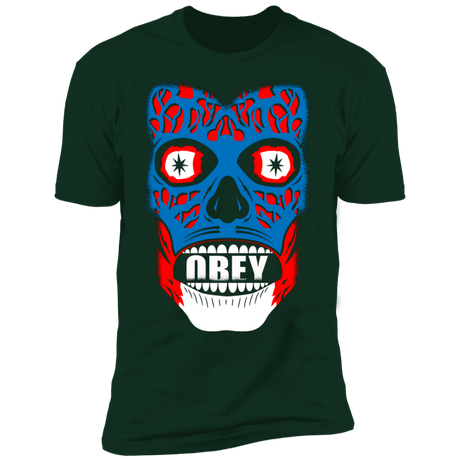T-Shirts Forest Green / S Obey They Live Men's Premium T-Shirt