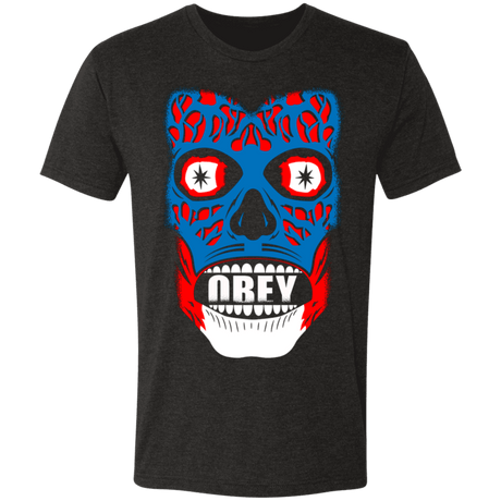 T-Shirts Vintage Black / S Obey They Live Men's Triblend T-Shirt