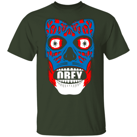 T-Shirts Forest / S Obey They Live T-Shirt