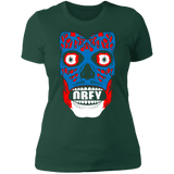 T-Shirts Forest Green / S Obey They Live Women's Premium T-Shirt