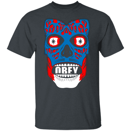 T-Shirts Dark Heather / YXS Obey They Live Youth T-Shirt