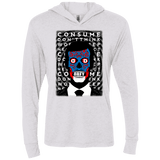 T-Shirts Heather White / X-Small OBEY Triblend Long Sleeve Hoodie Tee