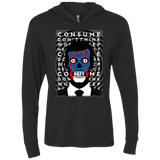 T-Shirts Vintage Black / X-Small OBEY Triblend Long Sleeve Hoodie Tee