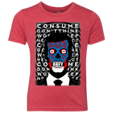 T-Shirts Vintage Red / YXS OBEY Youth Triblend T-Shirt