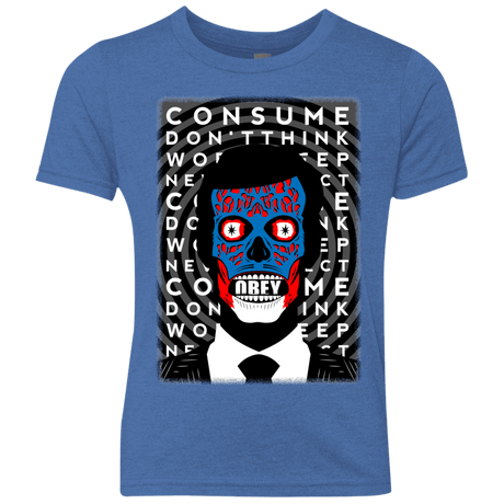 T-Shirts Vintage Royal / YXS OBEY Youth Triblend T-Shirt