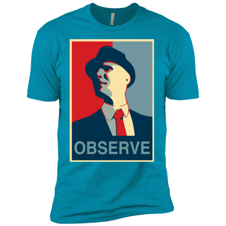 T-Shirts Turquoise / YXS Observe Boys Premium T-Shirt