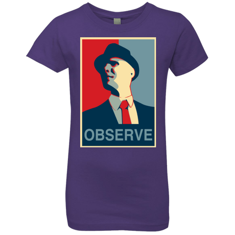 T-Shirts Purple Rush / YXS Observe Girls Premium T-Shirt