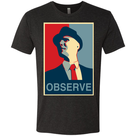 T-Shirts Vintage Black / Small Observe Men's Triblend T-Shirt
