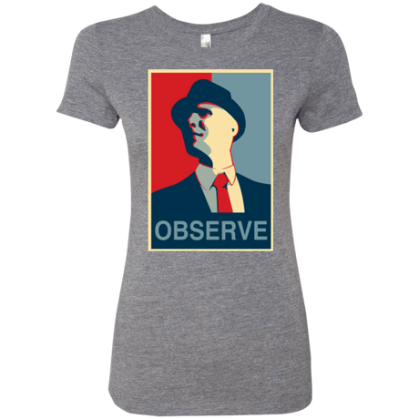 T-Shirts Premium Heather / Small Observe Women's Triblend T-Shirt