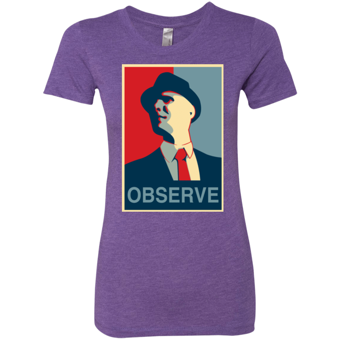 T-Shirts Purple Rush / Small Observe Women's Triblend T-Shirt