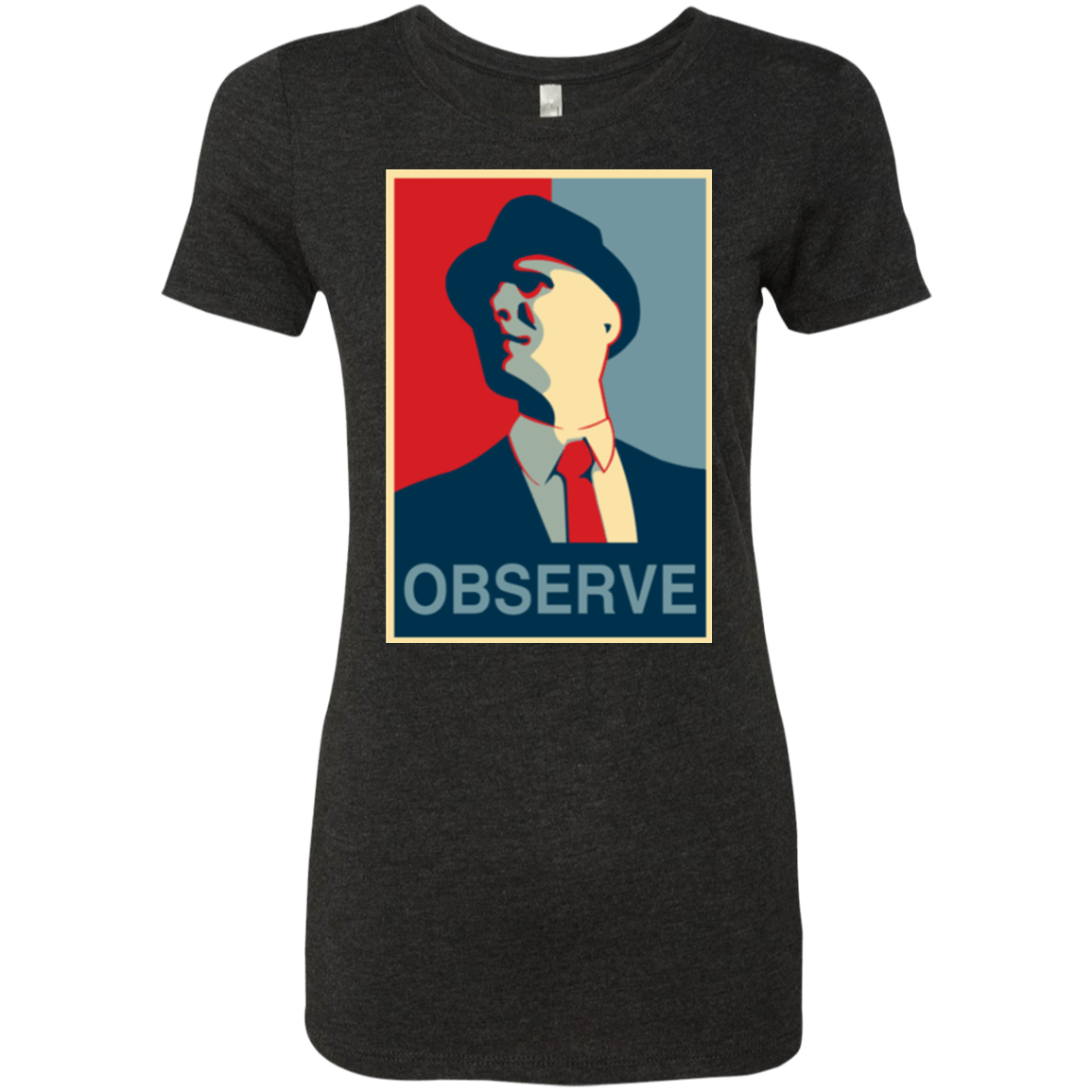 T-Shirts Vintage Black / Small Observe Women's Triblend T-Shirt