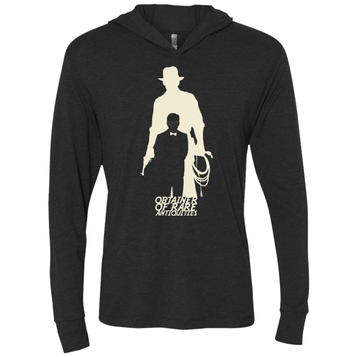 T-Shirts Vintage Black / X-Small Obtainer of Rare Antiquities Triblend Long Sleeve Hoodie Tee